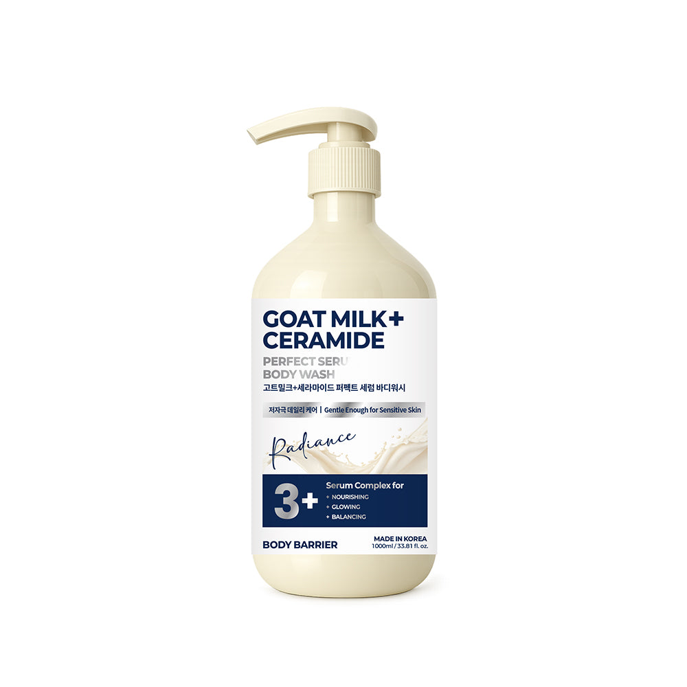 GOAT MILK + CERAMIDE PERFECT BARRIER SERUM BODY WASH