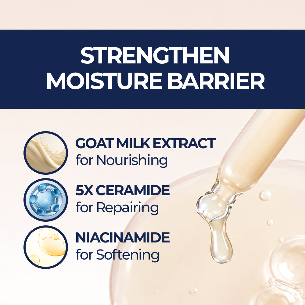 GOAT MILK + CERAMIDE PERFECT BARRIER SERUM BODY WASH