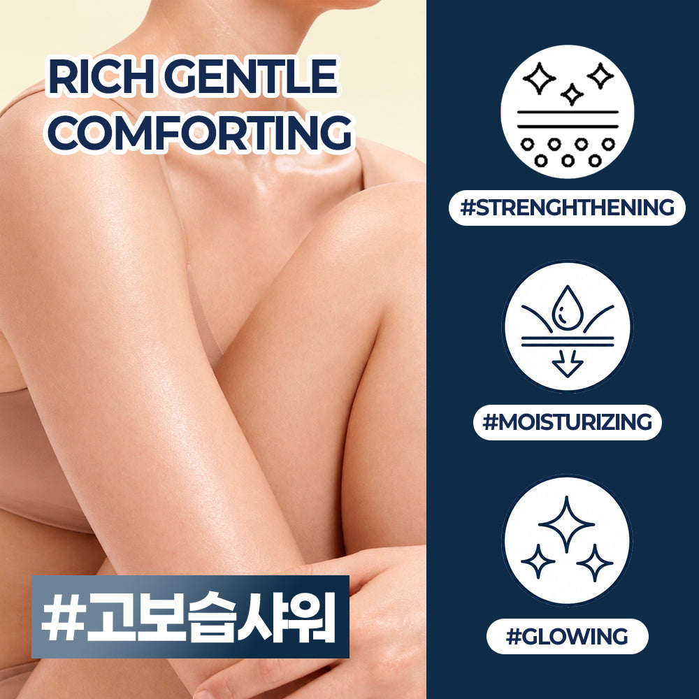 GOAT MILK + CERAMIDE PERFECT BARRIER SERUM BODY WASH